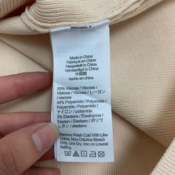 J Crew Sweater Tank Womens Plus 3X Palest Peach Supersculpt Racerback High Neck - Picture 13 of 16